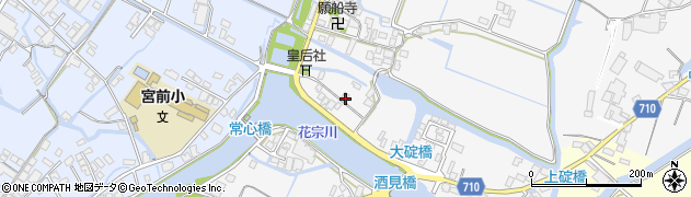 福岡県大川市酒見1006周辺の地図