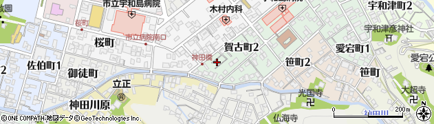 松井鍼灸院周辺の地図