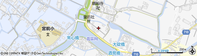 福岡県大川市酒見1009周辺の地図