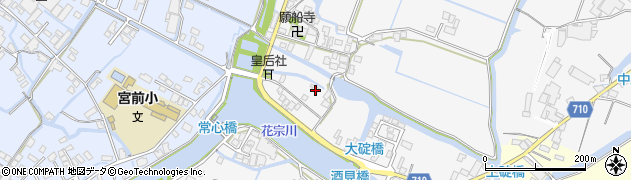 福岡県大川市酒見1004周辺の地図