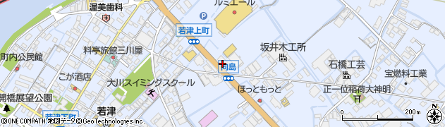 福岡県大川市向島1648周辺の地図