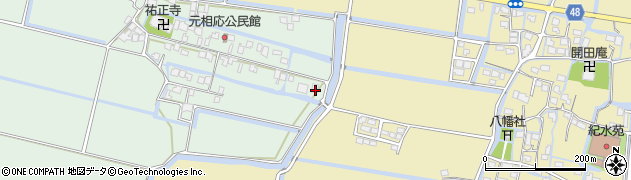 佐賀県佐賀市西与賀町高太郎985周辺の地図