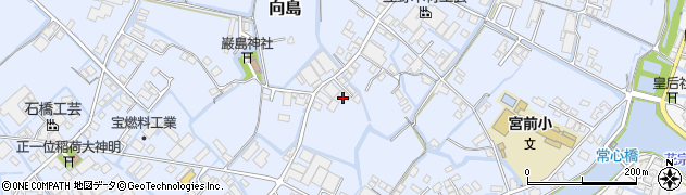 福岡県大川市向島957周辺の地図