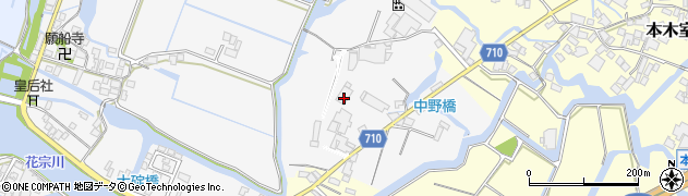 福岡県大川市酒見1148周辺の地図
