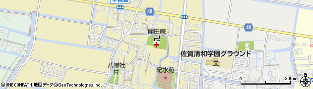 佐賀県佐賀市東与賀町大字飯盛1212周辺の地図
