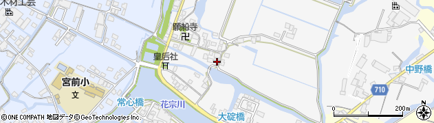 福岡県大川市酒見1079周辺の地図