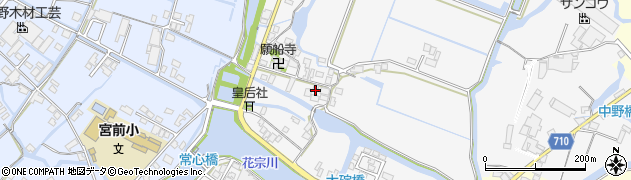 福岡県大川市酒見1075周辺の地図
