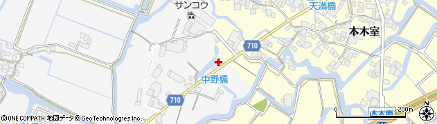 福岡県大川市酒見1207周辺の地図