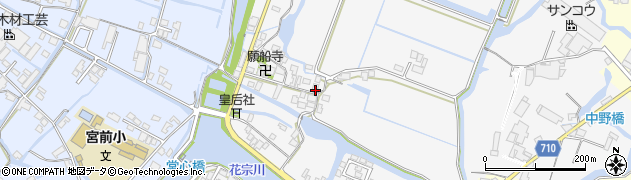 福岡県大川市酒見1083周辺の地図