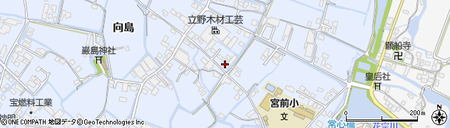 福岡県大川市向島731周辺の地図