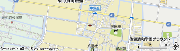 堤琢馬石材店　工場周辺の地図