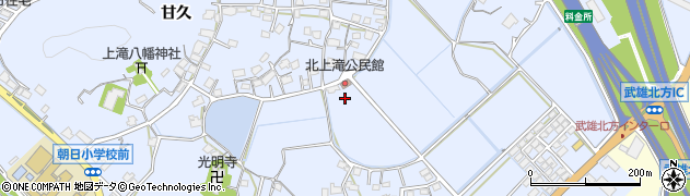 佐賀県武雄市朝日町大字甘久3362周辺の地図