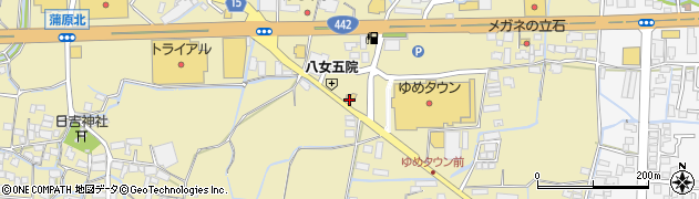 大晃ラーメン 本店周辺の地図
