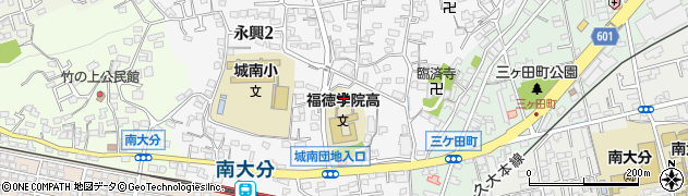 福徳学院高等学校周辺の地図