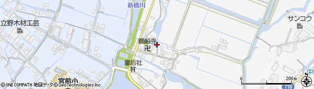 福岡県大川市酒見1052-2周辺の地図