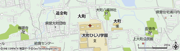 大町町立小中一貫校大町ひじり学園周辺の地図
