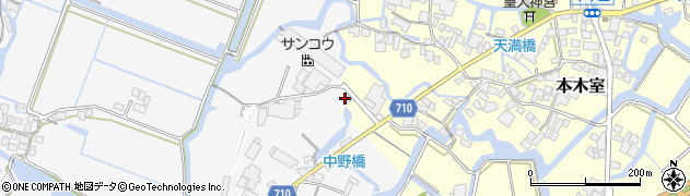 福岡県大川市酒見1221周辺の地図