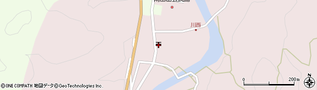 南山田郵便局周辺の地図