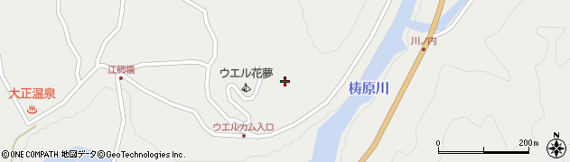 高知県高岡郡四万十町江師周辺の地図