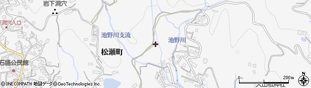 長崎県佐世保市松瀬町周辺の地図