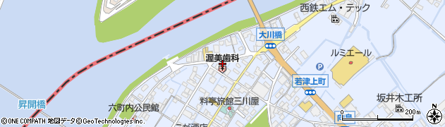 福岡県大川市向島2361周辺の地図