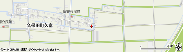 佐賀県佐賀市久保田町大字久富581周辺の地図
