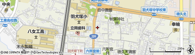 山口呉服店周辺の地図