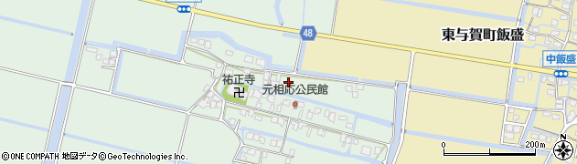 佐賀県佐賀市西与賀町高太郎926周辺の地図