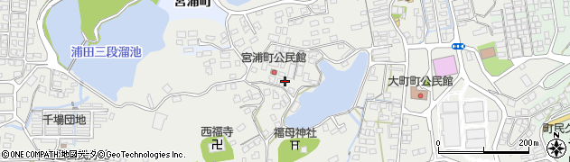佐賀県大町町（杵島郡）福母周辺の地図