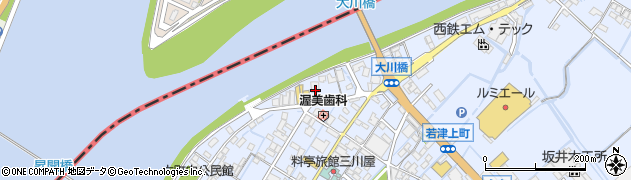 福岡県大川市向島2365周辺の地図