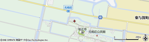 佐賀県佐賀市西与賀町高太郎900周辺の地図