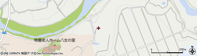 福岡県八女市山内888周辺の地図