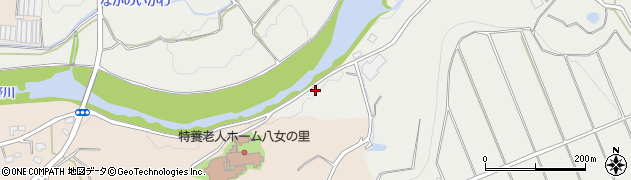 福岡県八女市山内857周辺の地図