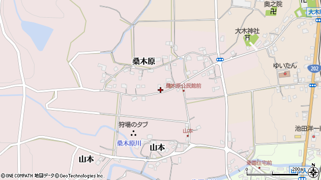 〒849-4156 佐賀県西松浦郡有田町桑木原の地図