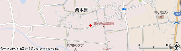 佐賀県有田町（西松浦郡）桑木原周辺の地図