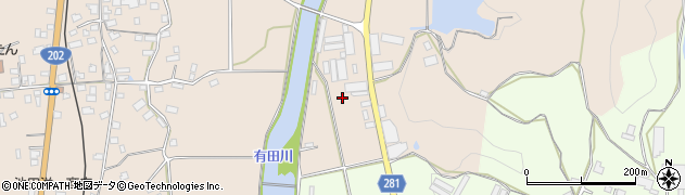 佐賀県有田町（西松浦郡）大木宿（甲）周辺の地図