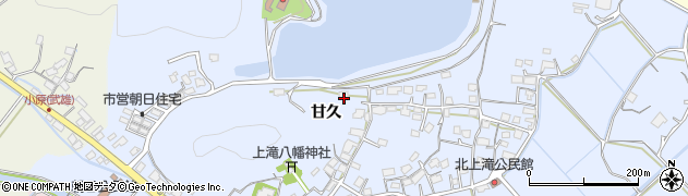 佐賀県武雄市朝日町大字甘久2908周辺の地図