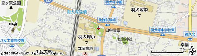 宗岳寺周辺の地図