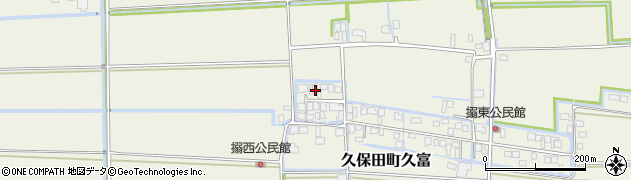 佐賀県佐賀市久保田町大字久富651周辺の地図