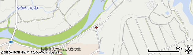 福岡県八女市山内853周辺の地図