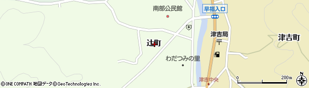 長崎県平戸市辻町周辺の地図