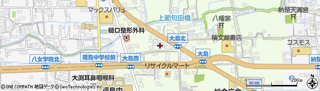 ピース　大島店周辺の地図