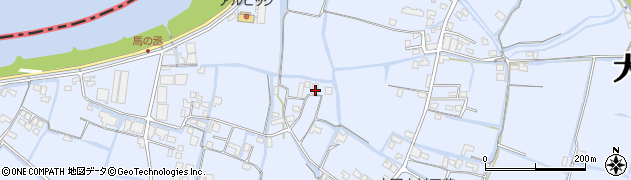 福岡県大川市向島678周辺の地図