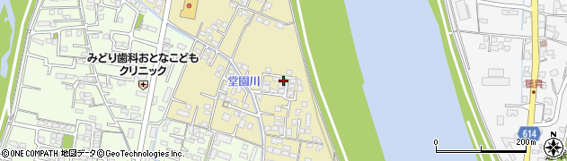 大分県大分市関園430周辺の地図