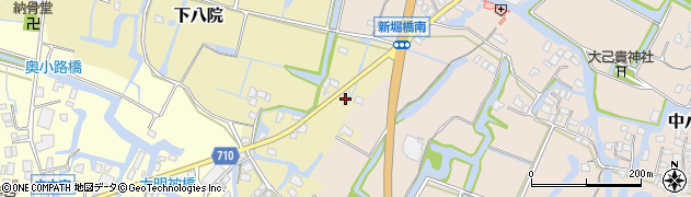 福岡県大川市下八院226周辺の地図