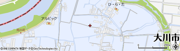 大川市レクリエーション協会周辺の地図
