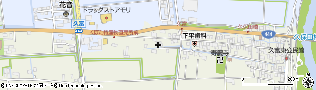 佐賀県佐賀市久保田町大字久富471周辺の地図