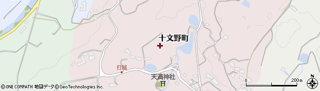 長崎県佐世保市十文野町周辺の地図