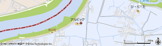 福岡県大川市向島442周辺の地図
