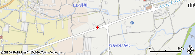 福岡県八女市山内81周辺の地図